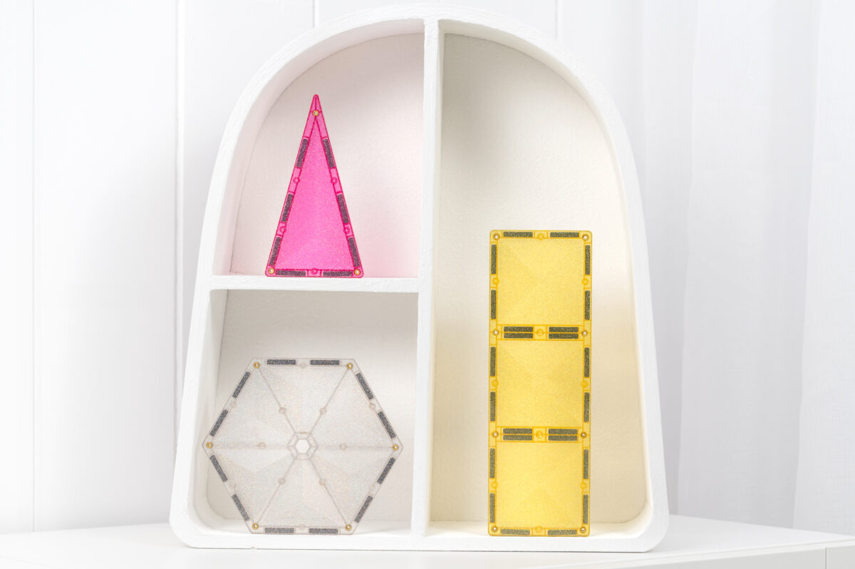 Connetix Glitter Unicorn Pack 56 pc, sädelevad magnetklotsid ✨ CONNETIX magnetklotsid - HellyK - Kvaliteetsed lasteriided, villariided, barefoot jalatsid