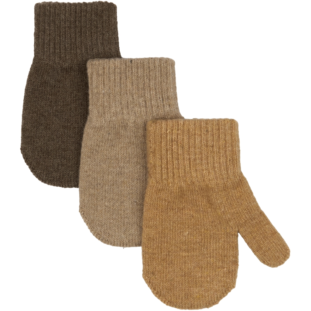 Mikk-Line lambavillaga labakud, 3 pakk, chocolate chip Mikk-Line - HellyK - Kvaliteetsed lasteriided, villariided, barefoot jalatsid