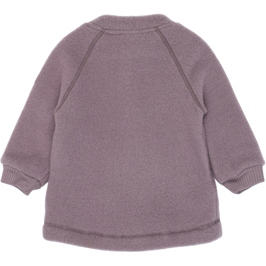 Mikk-Line meriinofliisist jakk, soonikutega mudel. Sparrow Mikk-Line - HellyK - Kvaliteetsed lasteriided, villariided, barefoot jalatsid