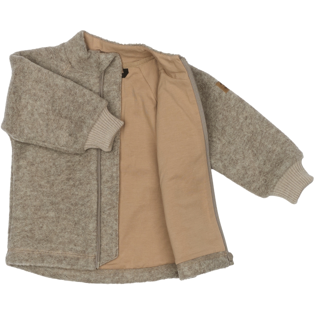 Mikk-Line vanutatud meriinovillast jakk, melange denver Mikk-Line vanutatud meriinovillast jakk, melange denver Mikk-Line - HellyK - Kvaliteetsed lasteriided, villariided, barefoot jalatsid