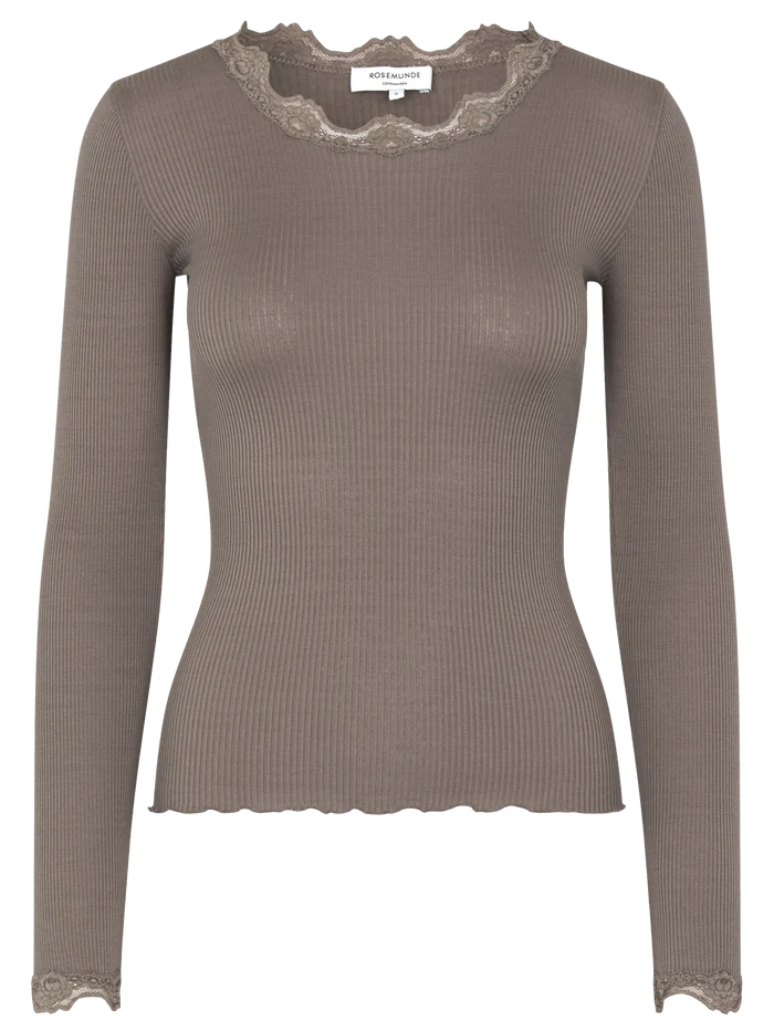 Rosemunde meriinovillane pitsiga särgik, falcon Naistele - HellyK - Kvaliteetsed lasteriided, villariided, barefoot jalatsid