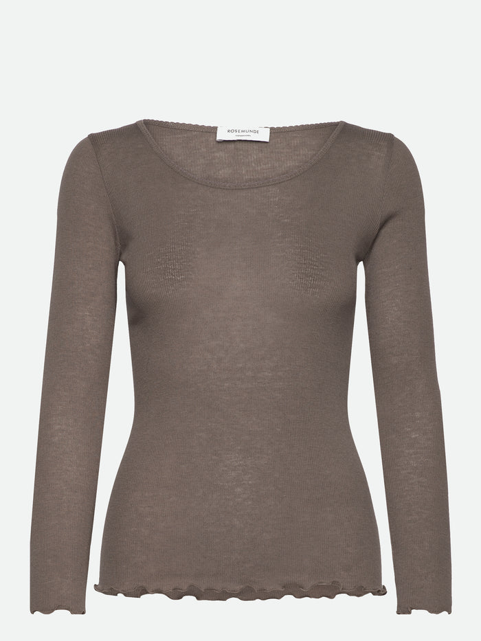 Rosemunde meriinovillane pikkade varrukatega pluus, falcon Naistele - HellyK - Kvaliteetsed lasteriided, villariided, barefoot jalatsid