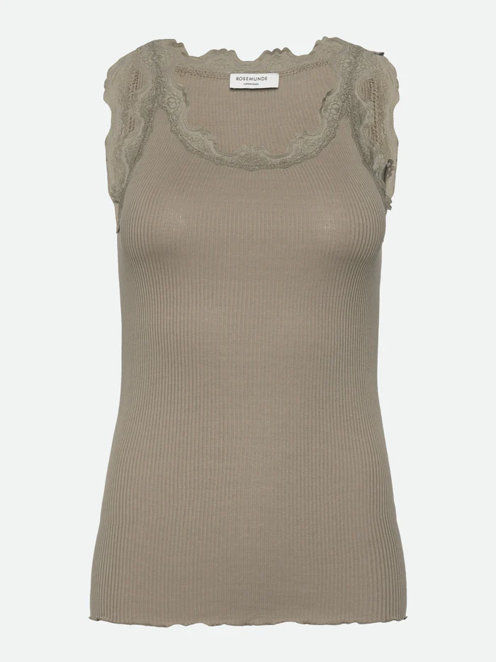 Rosemunde Babette siidist särgik, laurel oak Naistele - HellyK - Kvaliteetsed lasteriided, villariided, barefoot jalatsid