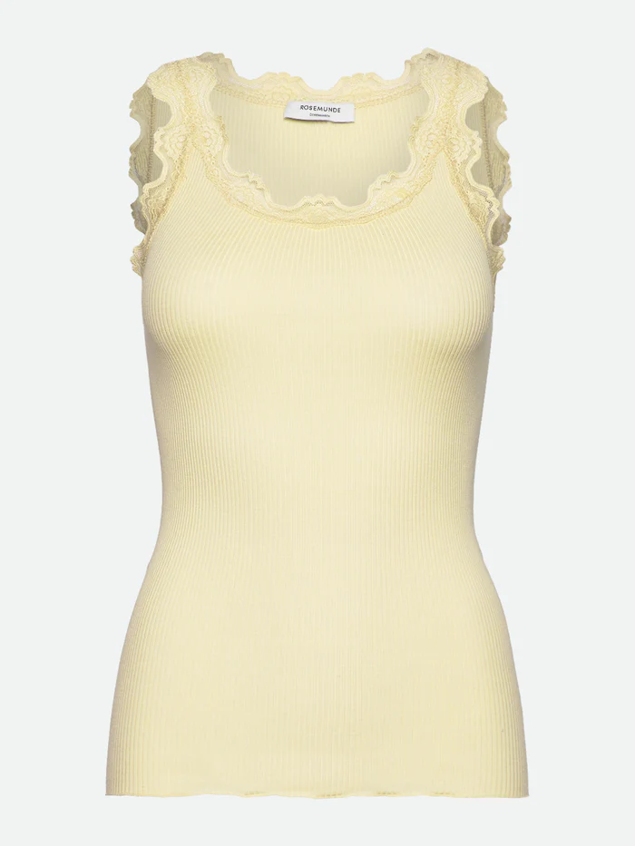 Rosemunde Babette siidist särgik, pastel yellow Naistele - HellyK - Kvaliteetsed lasteriided, villariided, barefoot jalatsid