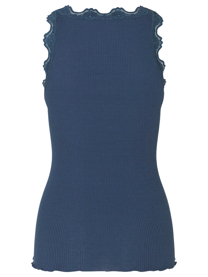 Rosemunde Babette siidist särgik, denim blue Naistele - HellyK - Kvaliteetsed lasteriided, villariided, barefoot jalatsid