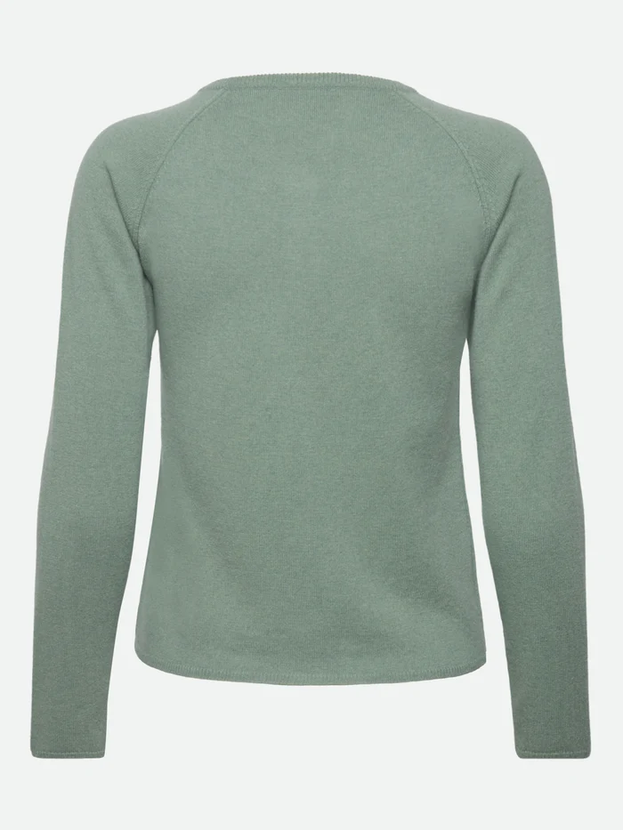 Rosemunde kašmiirist nööpidega kardigan, chinois green Naistele - HellyK - Kvaliteetsed lasteriided, villariided, barefoot jalatsid