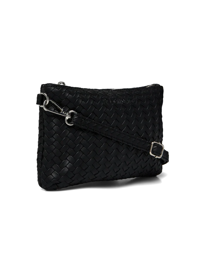 Rosemunde Remi small clutch, black silver Kotid ja rahakotid - HellyK - Kvaliteetsed lasteriided, villariided, barefoot jalatsid