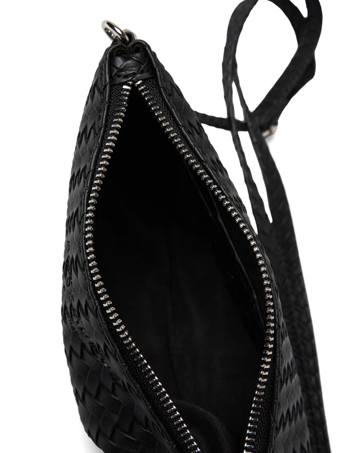 Rosemunde Remi small clutch, black silver Kotid ja rahakotid - HellyK - Kvaliteetsed lasteriided, villariided, barefoot jalatsid