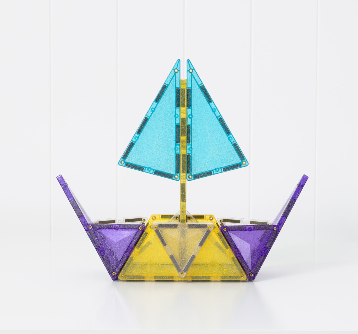 Connetix Glitter Unicorn Pack 56 pc, sädelevad magnetklotsid ✨ CONNETIX magnetklotsid - HellyK - Kvaliteetsed lasteriided, villariided, barefoot jalatsid