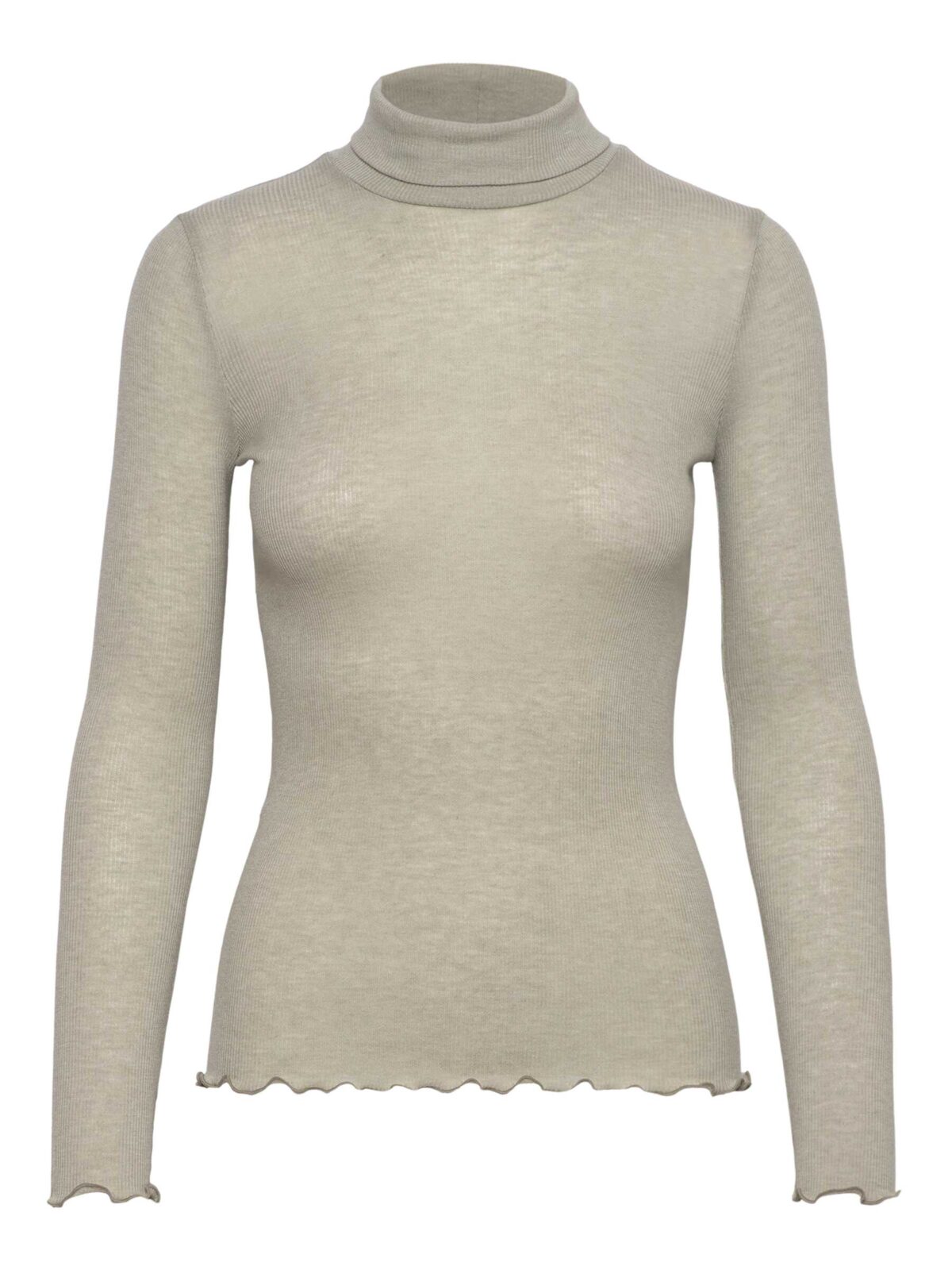 Rosemunde meriinovillane polo, abbey stone Naistele - HellyK - Kvaliteetsed lasteriided, villariided, barefoot jalatsid