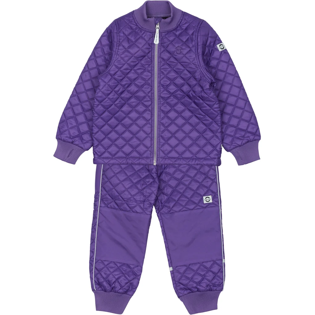 Mikk-Line termokomplekt, deep lavender Lasteriided - HellyK - Kvaliteetsed lasteriided, villariided, barefoot jalatsid