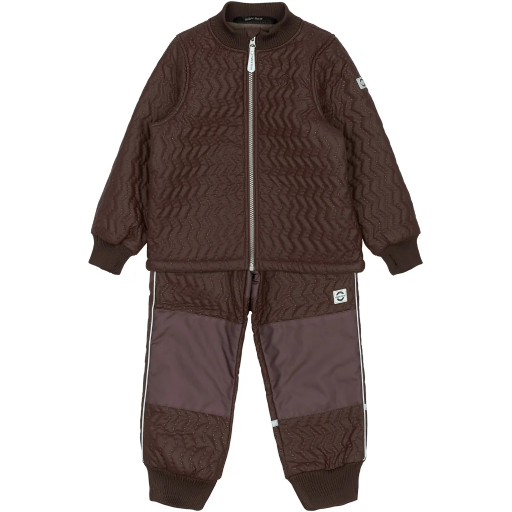 Mikk-Line fliisvoodriga Duvet termokomplekt, french roast Lasteriided - HellyK - Kvaliteetsed lasteriided, villariided, barefoot jalatsid