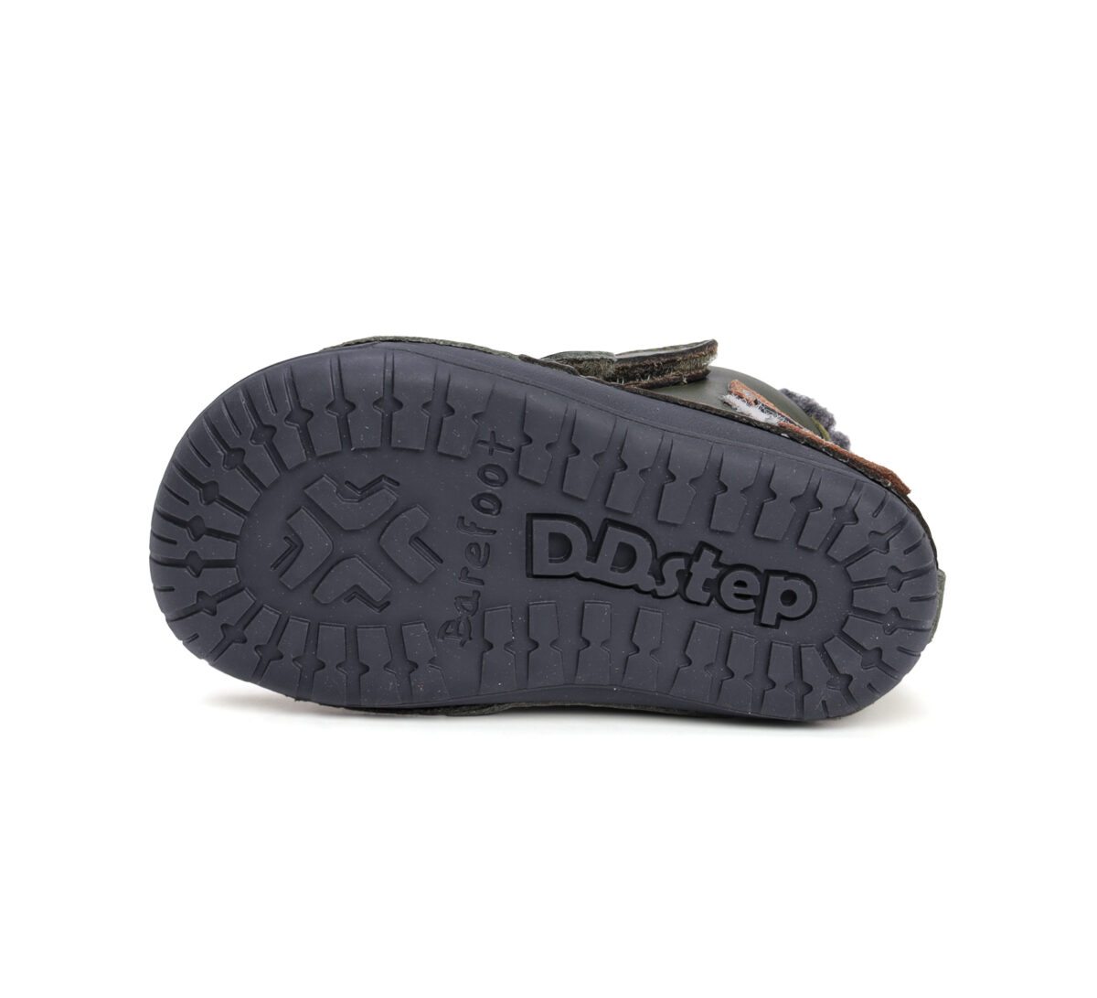 D.D.Step nahast barefoot-saapad, emerald/hunt D.D.Step - HellyK - Kvaliteetsed lasteriided, villariided, barefoot jalatsid