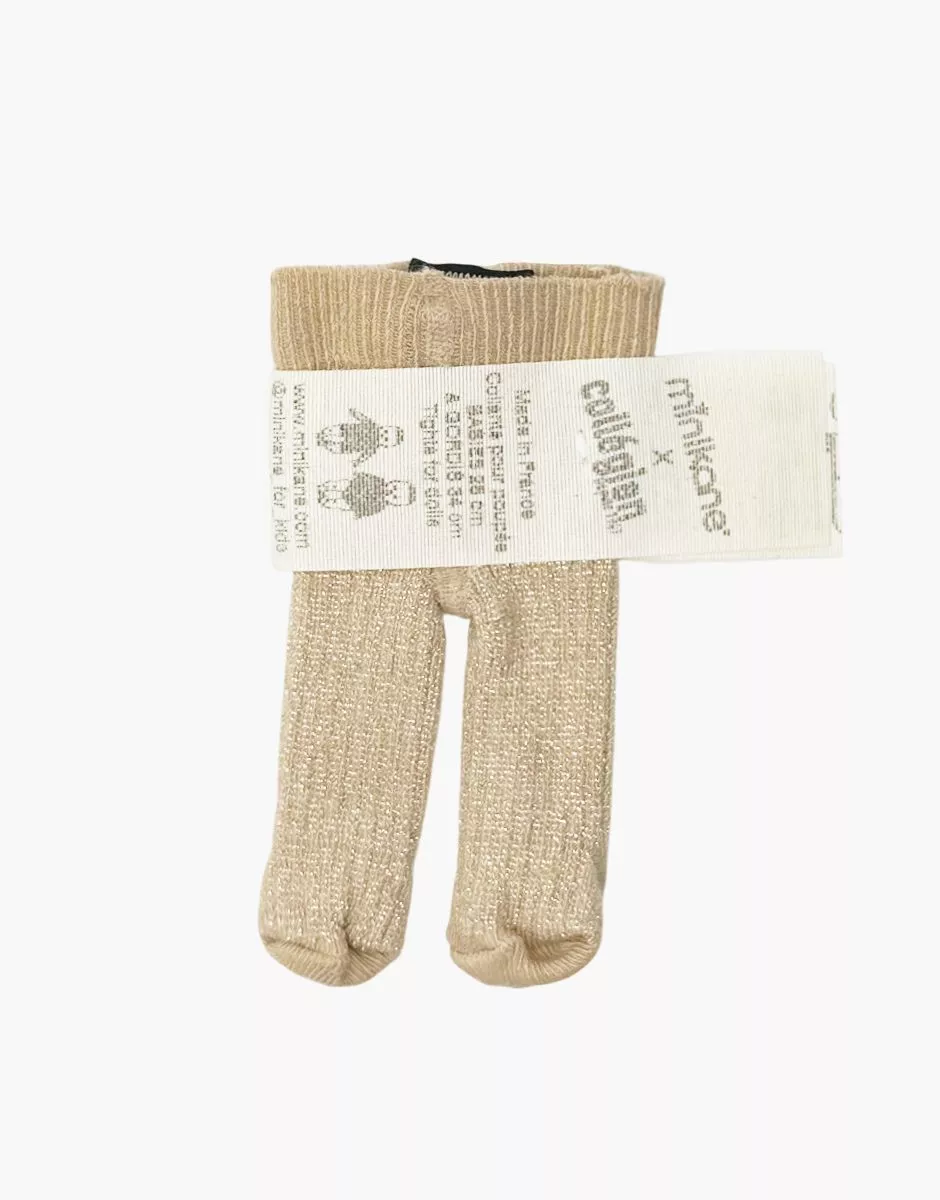 Minikane® Minikane x Collégien rosewood toonis sädelevad sukkpüksid Mänguasjad - HellyK - Kvaliteetsed lasteriided, villariided, barefoot jalatsid