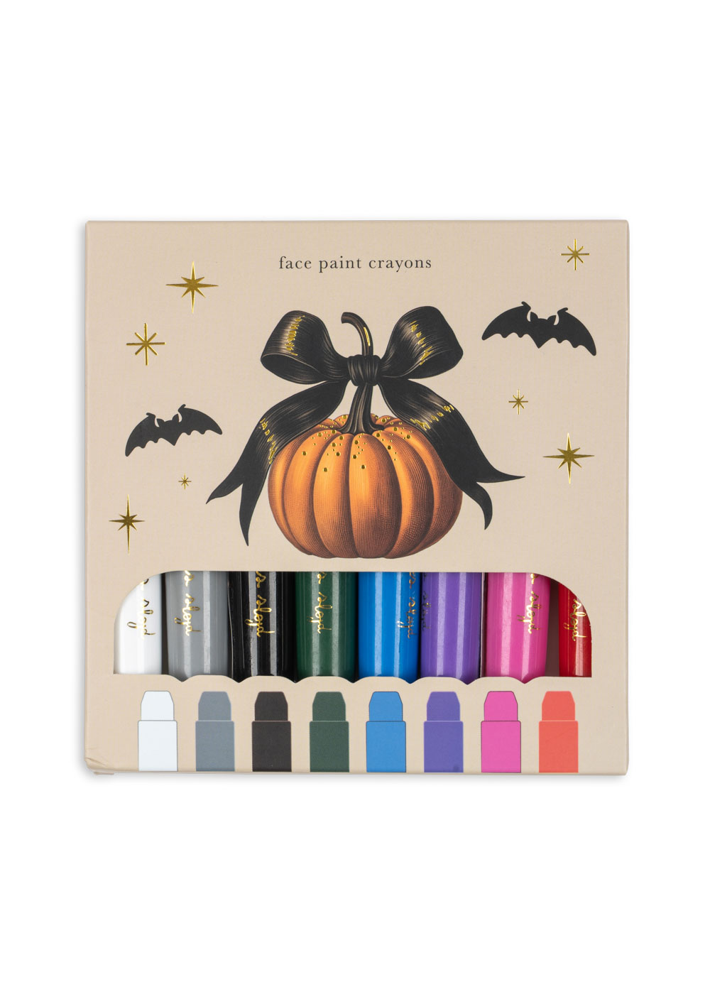 Konges Slojd näovärvipliiatsite komplekt, 8tk Hooldusvahendid, kosmeetika ja aksessuaarid - HellyK - Kvaliteetsed lasteriided, villariided, barefoot jalatsid