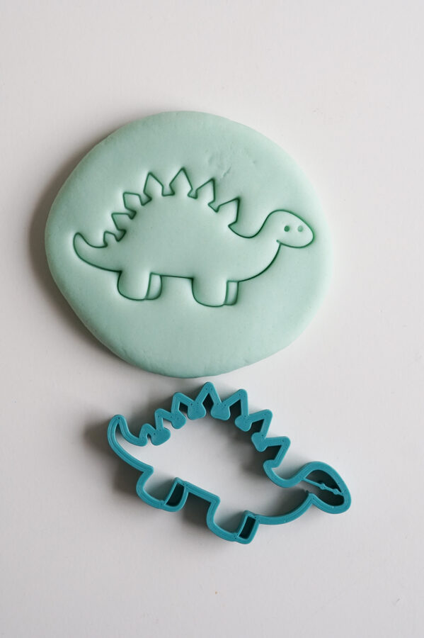 MICI lõikevorm, Stegosaurus Mänguasjad - HellyK - Kvaliteetsed lasteriided, villariided, barefoot jalatsid