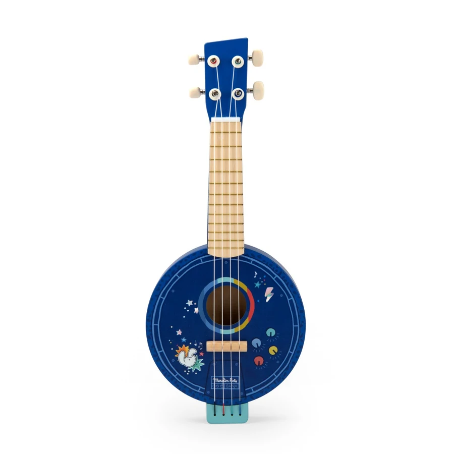 Moulin Roty Puce & Pilou banjo Moulin Roty Puce & Pilou banjo Mänguasjad - HellyK - Kvaliteetsed lasteriided, villariided, barefoot jalatsid