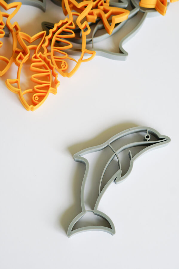 MICI lõikevorm, Delfiin Mänguasjad - HellyK - Kvaliteetsed lasteriided, villariided, barefoot jalatsid