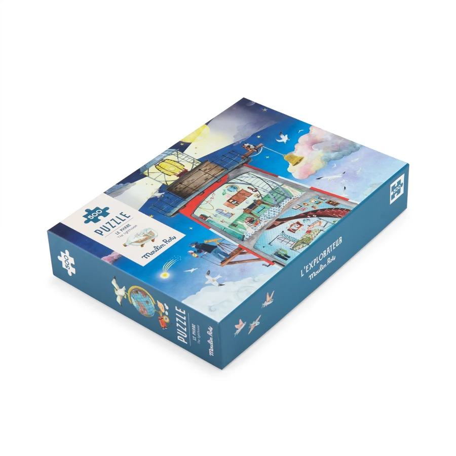 Moulin Roty 500tk pusle majakas Le Jardin Moulin Roty 500tk pusle majakas Le Jardin Mänguasjad - HellyK - Kvaliteetsed lasteriided, villariided, barefoot jalatsid