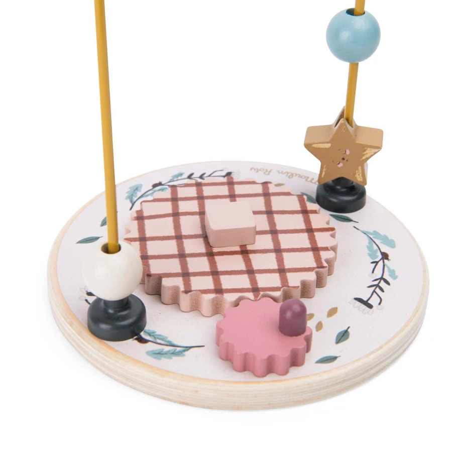 Moulin Roty helmestega rada koos virnastatava osaga Après la pluie Mänguasjad - HellyK - Kvaliteetsed lasteriided, villariided, barefoot jalatsid