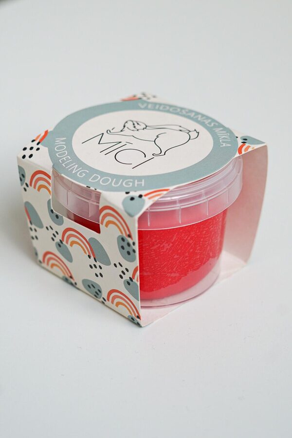 MICI voolimismass, punane Mänguasjad - HellyK - Kvaliteetsed lasteriided, villariided, barefoot jalatsid