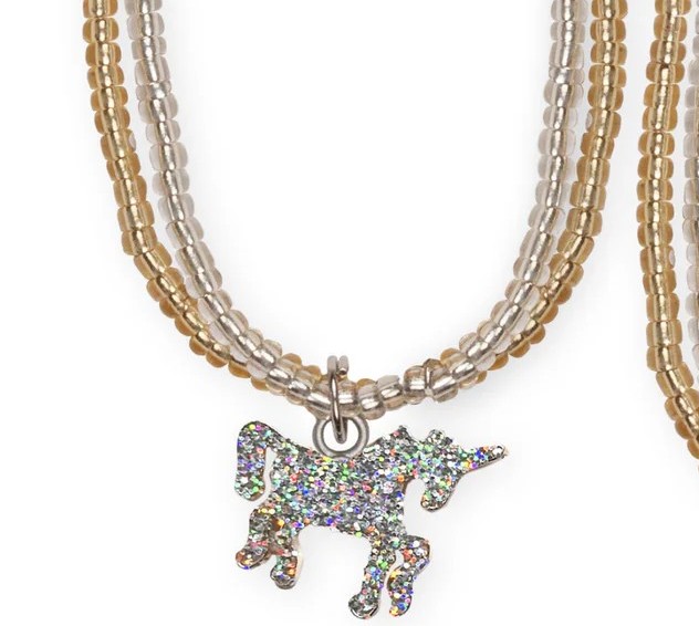 Great Pretenders Glitter Unicorn Lightning kaelakee (2 erinevat stiili) Great Pretenders Glitter Unicorn Lightning kaelakee (2 erinevat stiili) Great Pretenders ehted - HellyK - Kvaliteetsed lasteriided, villariided, barefoot jalatsid