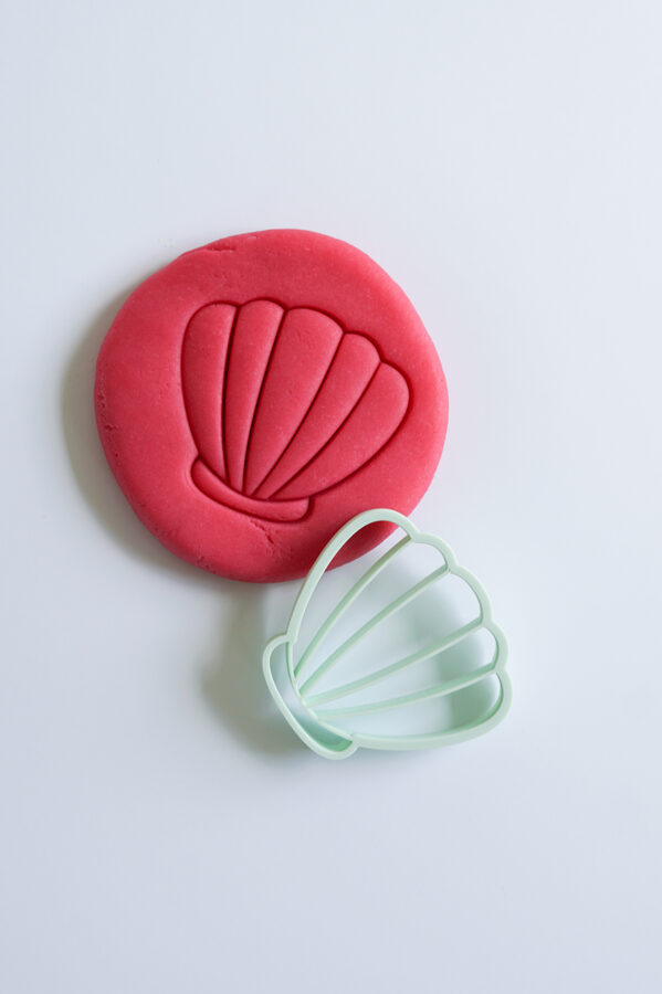 MICI lõikevorm, merekarp Mänguasjad - HellyK - Kvaliteetsed lasteriided, villariided, barefoot jalatsid