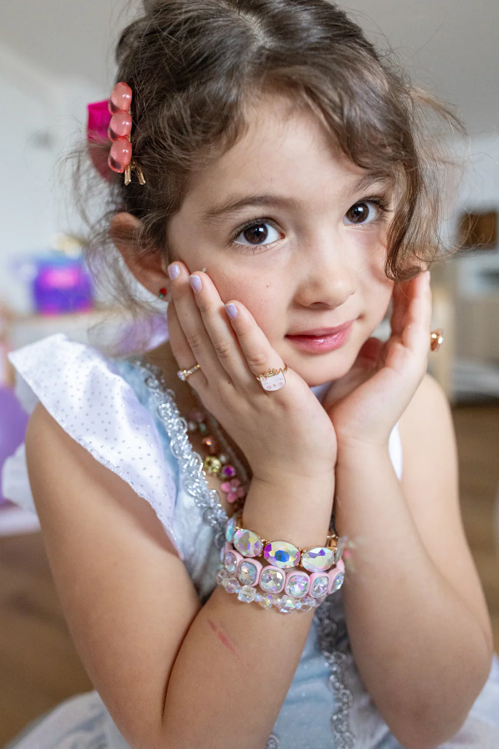 Great Pretenders Boutique Chic Aurora Borealis Gem käevõru Great Pretenders ehted - HellyK - Kvaliteetsed lasteriided, villariided, barefoot jalatsid