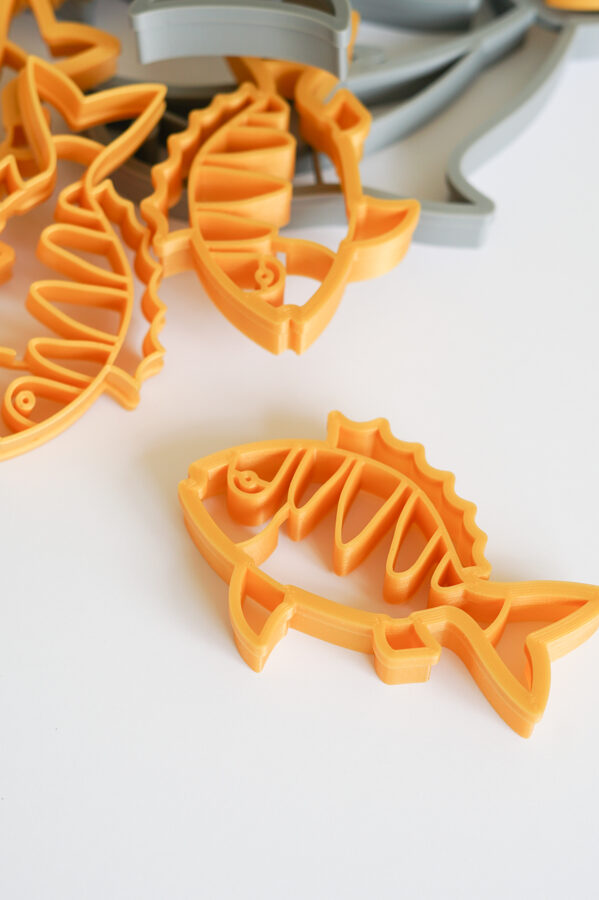 MICI lõikevorm, Kala Mänguasjad - HellyK - Kvaliteetsed lasteriided, villariided, barefoot jalatsid