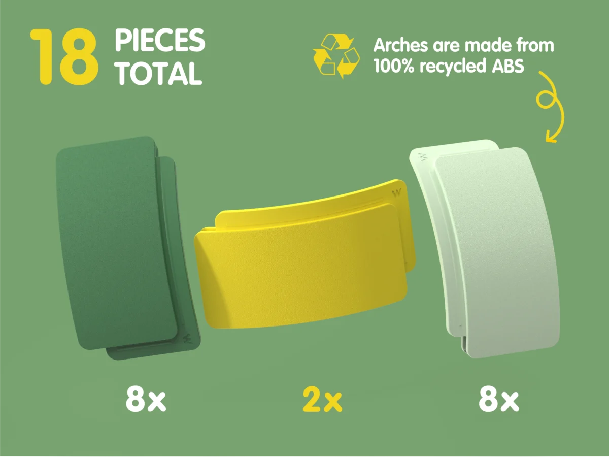 Waytoplay Arches – Starter set Waytoplay Arches – Starter set Mänguasjad - HellyK - Kvaliteetsed lasteriided, villariided, barefoot jalatsid