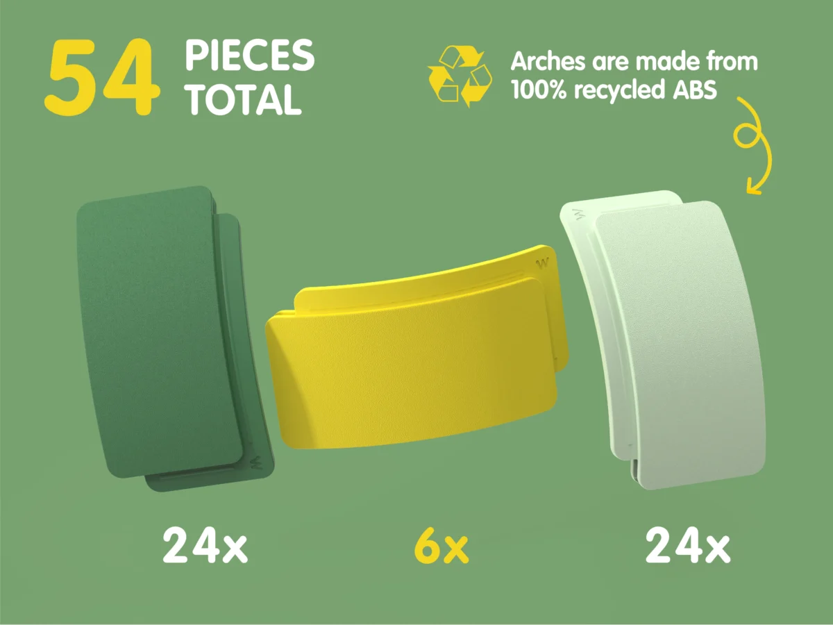 Waytoplay Arches – Builder set Waytoplay Arches – Builder set Mänguasjad - HellyK - Kvaliteetsed lasteriided, villariided, barefoot jalatsid