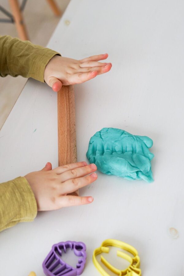 MICI voolimismass, helesinine Mänguasjad - HellyK - Kvaliteetsed lasteriided, villariided, barefoot jalatsid