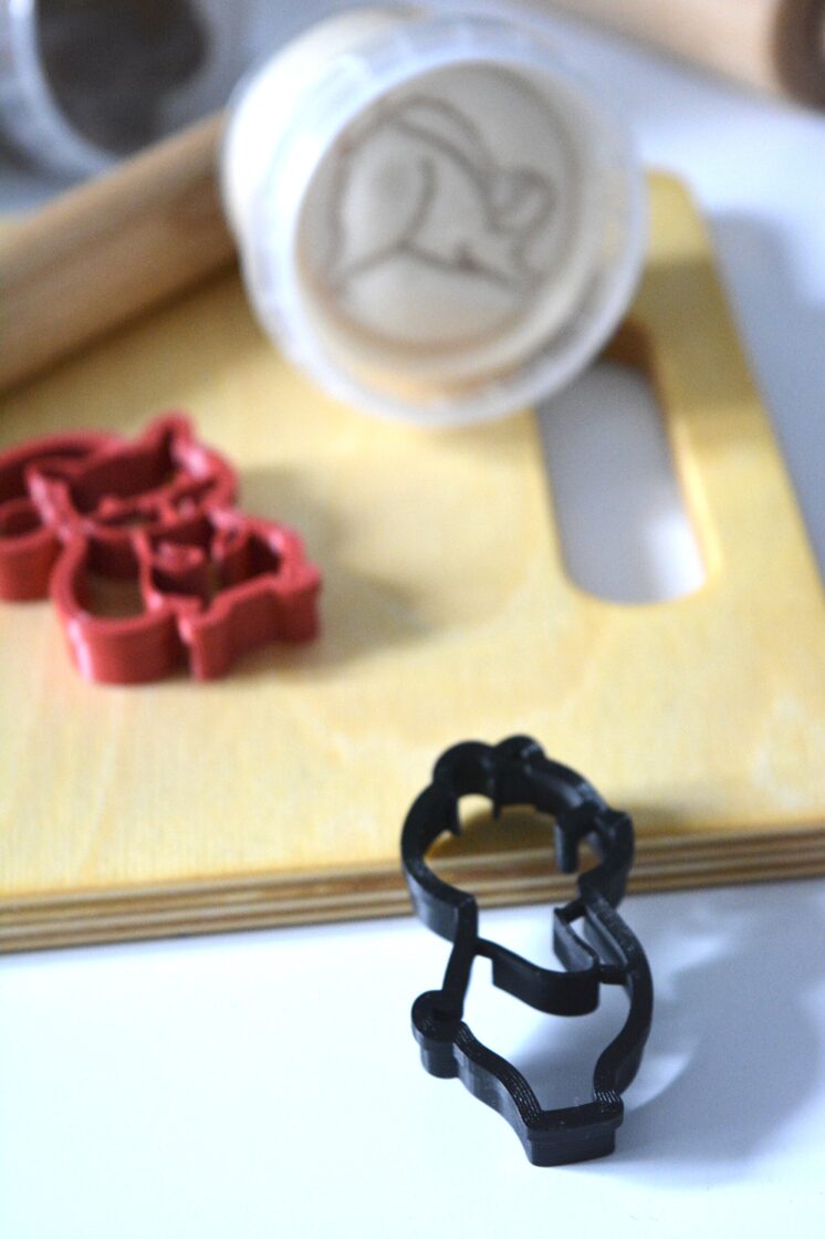 MICI lõikevorm, Põhjapõder Mänguasjad - HellyK - Kvaliteetsed lasteriided, villariided, barefoot jalatsid