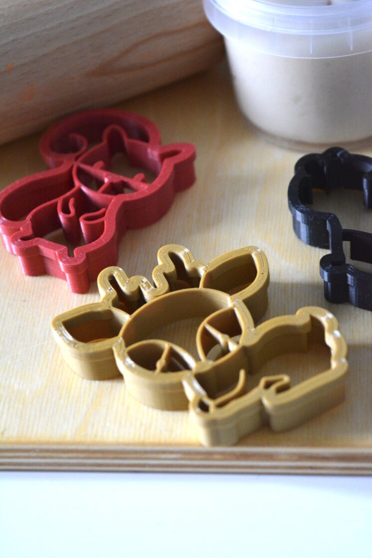 MICI lõikevorm, Põhjapõder Mänguasjad - HellyK - Kvaliteetsed lasteriided, villariided, barefoot jalatsid