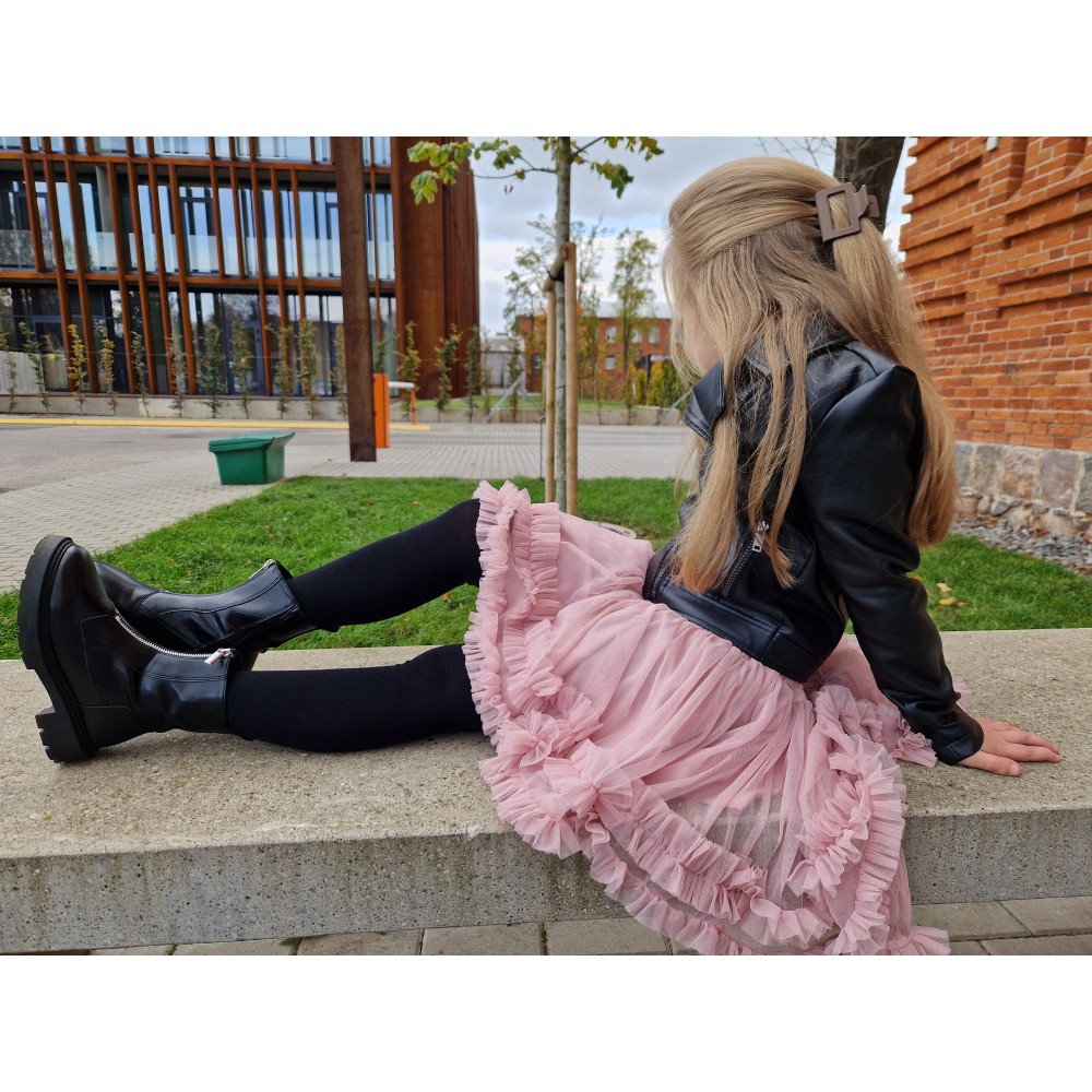 Vegateksa soojad ja pehmed meriinovillased sukkpüksid, must Villariided - HellyK - Kvaliteetsed lasteriided, villariided, barefoot jalatsid