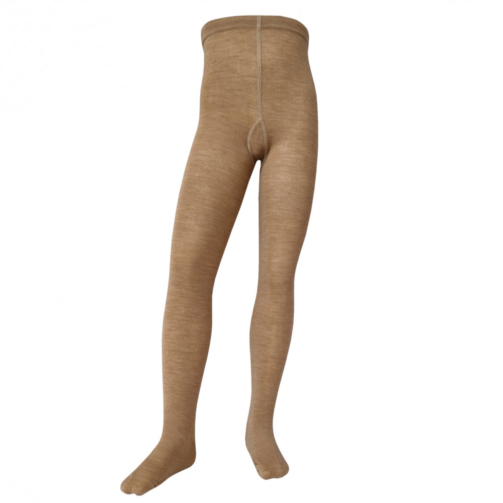 Vegateksa soojad ja pehmed meriinovillased sukkpüksid, mesi Villariided - HellyK - Kvaliteetsed lasteriided, villariided, barefoot jalatsid