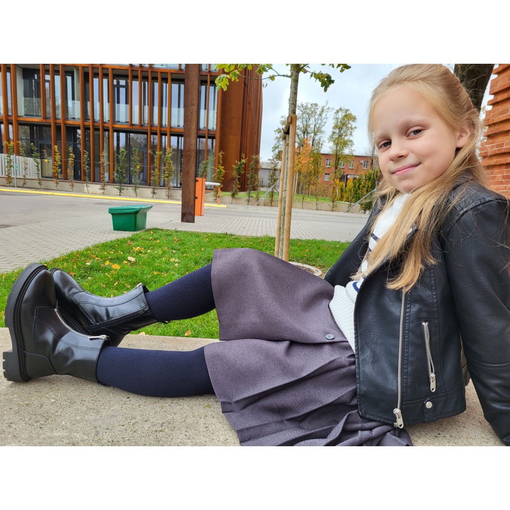 Vegateksa soojad ja pehmed meriinovillased sukkpüksid, tumesinine Villariided - HellyK - Kvaliteetsed lasteriided, villariided, barefoot jalatsid