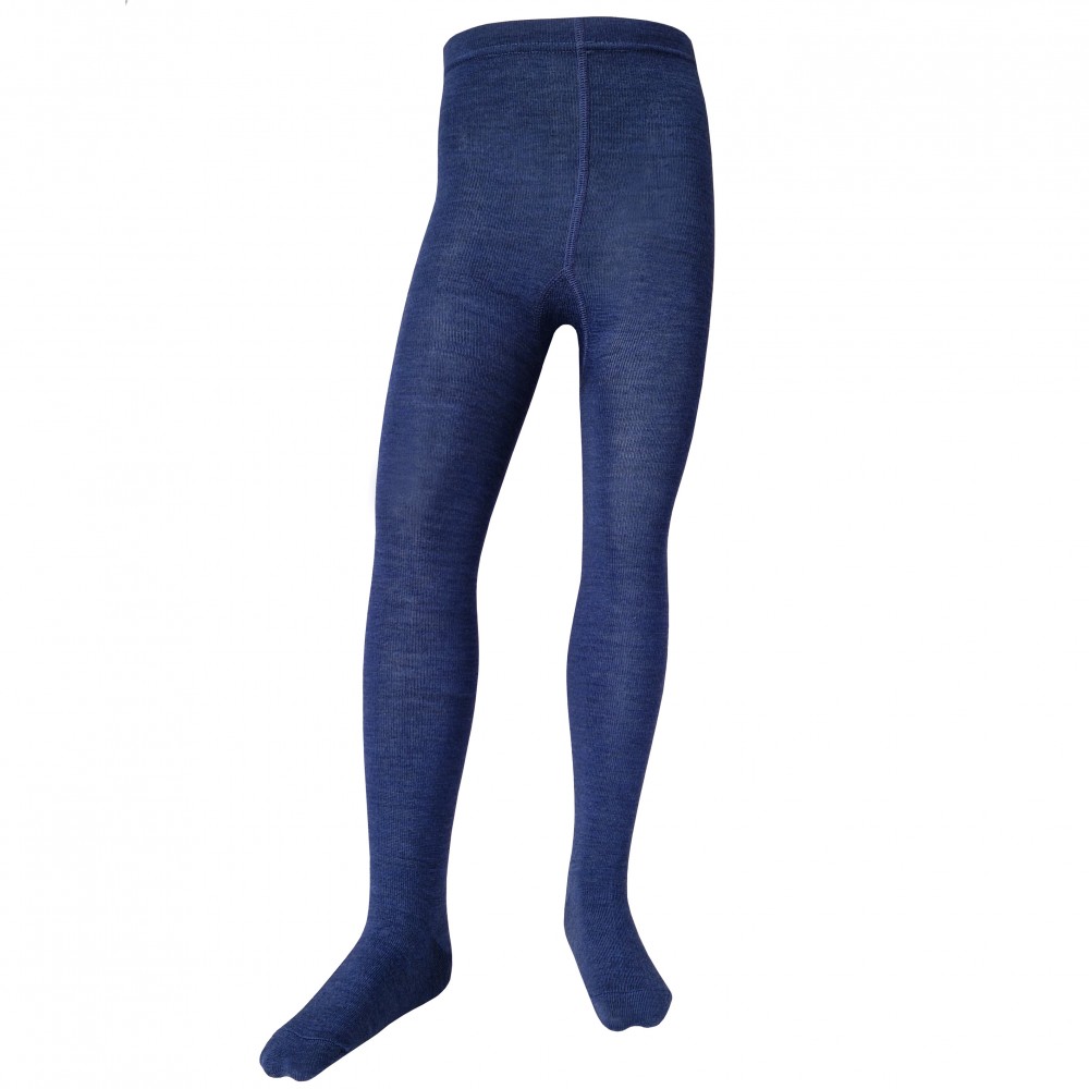 Vegateksa soojad ja pehmed meriinovillased sukkpüksid, denim Villariided - HellyK - Kvaliteetsed lasteriided, villariided, barefoot jalatsid