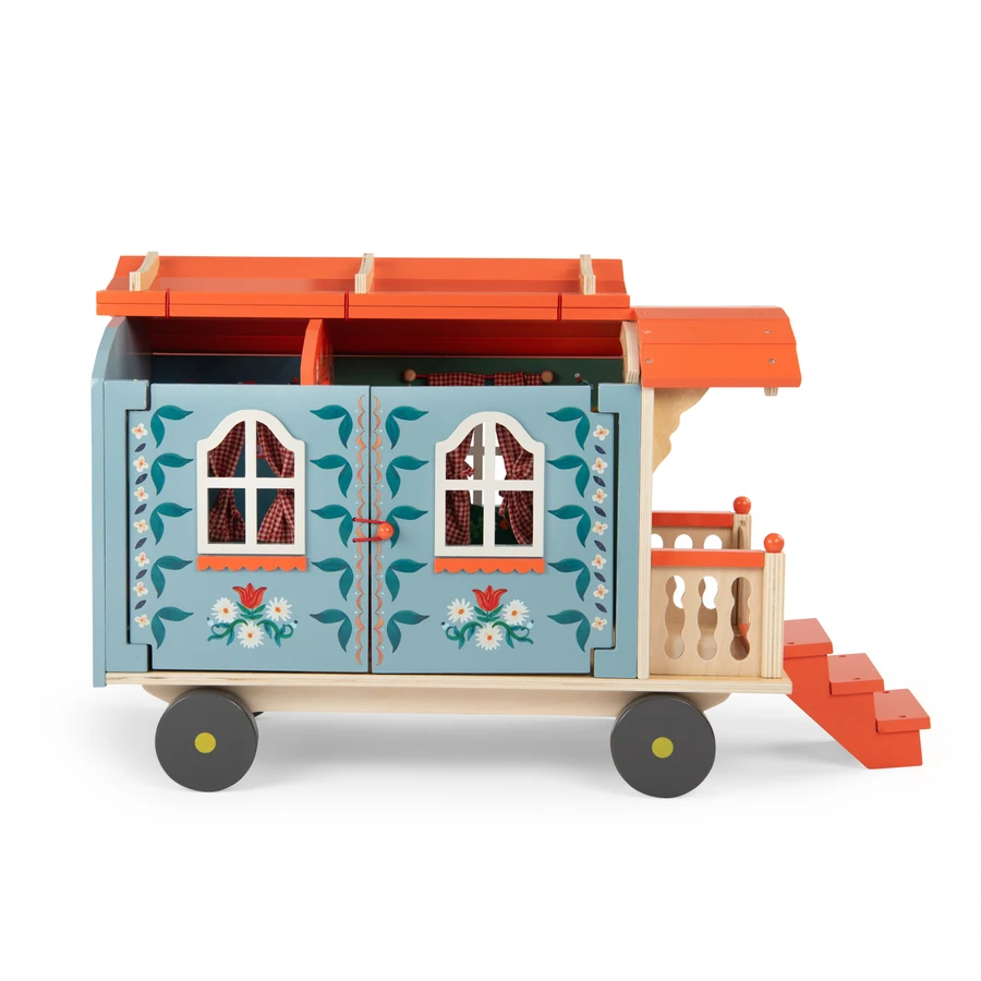 Moulin Roty haagissuvila Les Minouchkas Mänguasjad - HellyK - Kvaliteetsed lasteriided, villariided, barefoot jalatsid