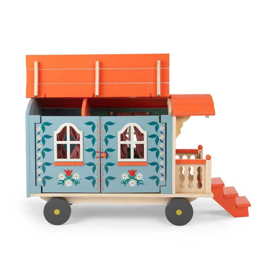 Moulin Roty haagissuvila Les Minouchkas Mänguasjad - HellyK - Kvaliteetsed lasteriided, villariided, barefoot jalatsid