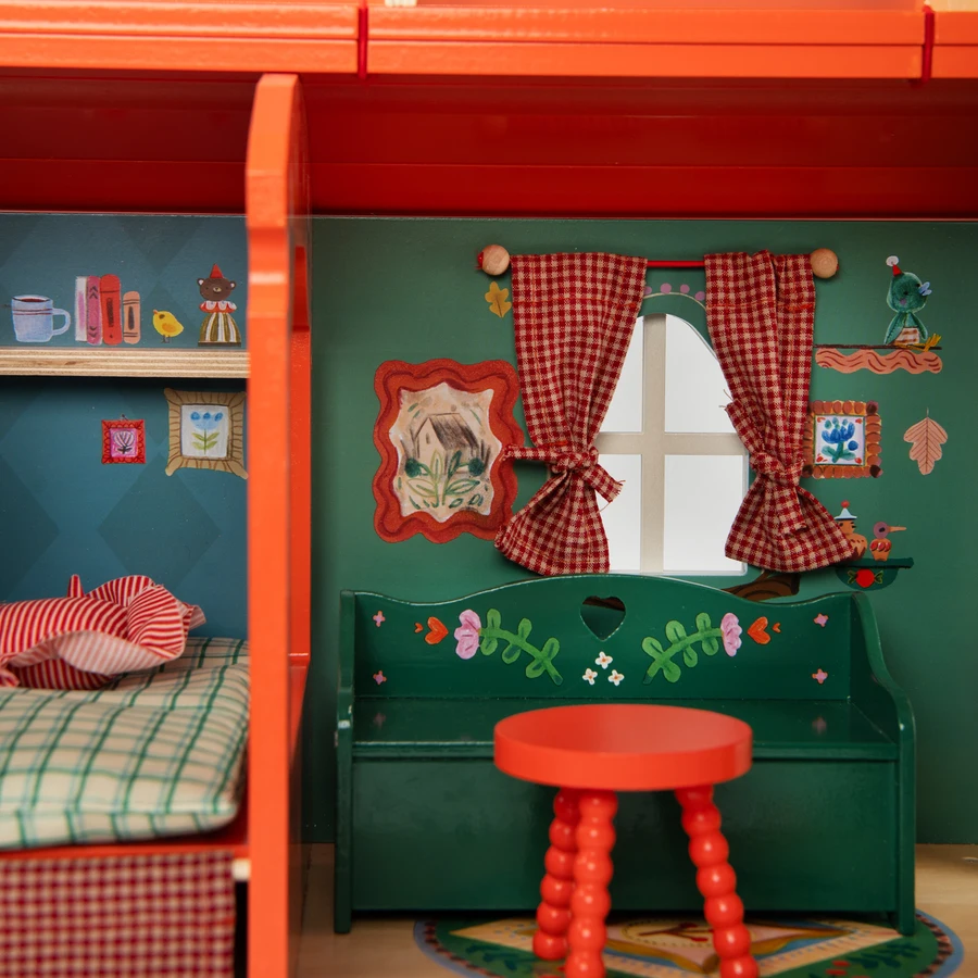 Moulin Roty haagissuvila Les Minouchkas Mänguasjad - HellyK - Kvaliteetsed lasteriided, villariided, barefoot jalatsid