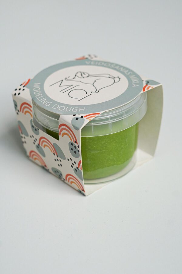 MICI voolimismass, roheline Mänguasjad - HellyK - Kvaliteetsed lasteriided, villariided, barefoot jalatsid