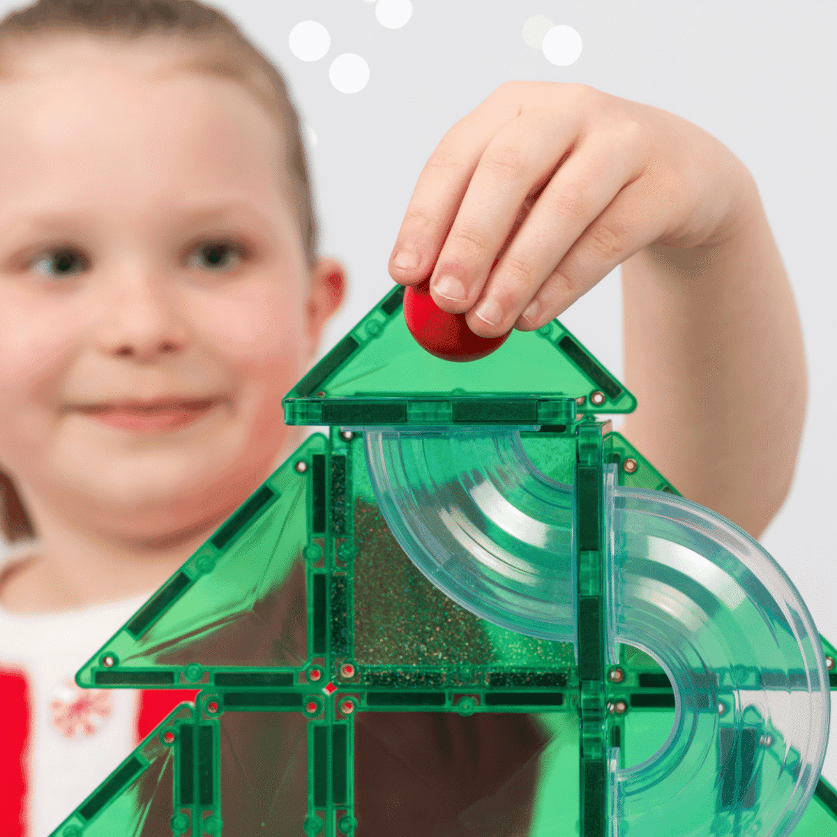 Connetix Special Edition Christmas Tree Ball Run 71pc🎄 Connetix Special Edition Christmas Tree Ball Run 71pc🎄 CONNETIX magnetklotsid - HellyK - Kvaliteetsed lasteriided, villariided, barefoot jalatsid