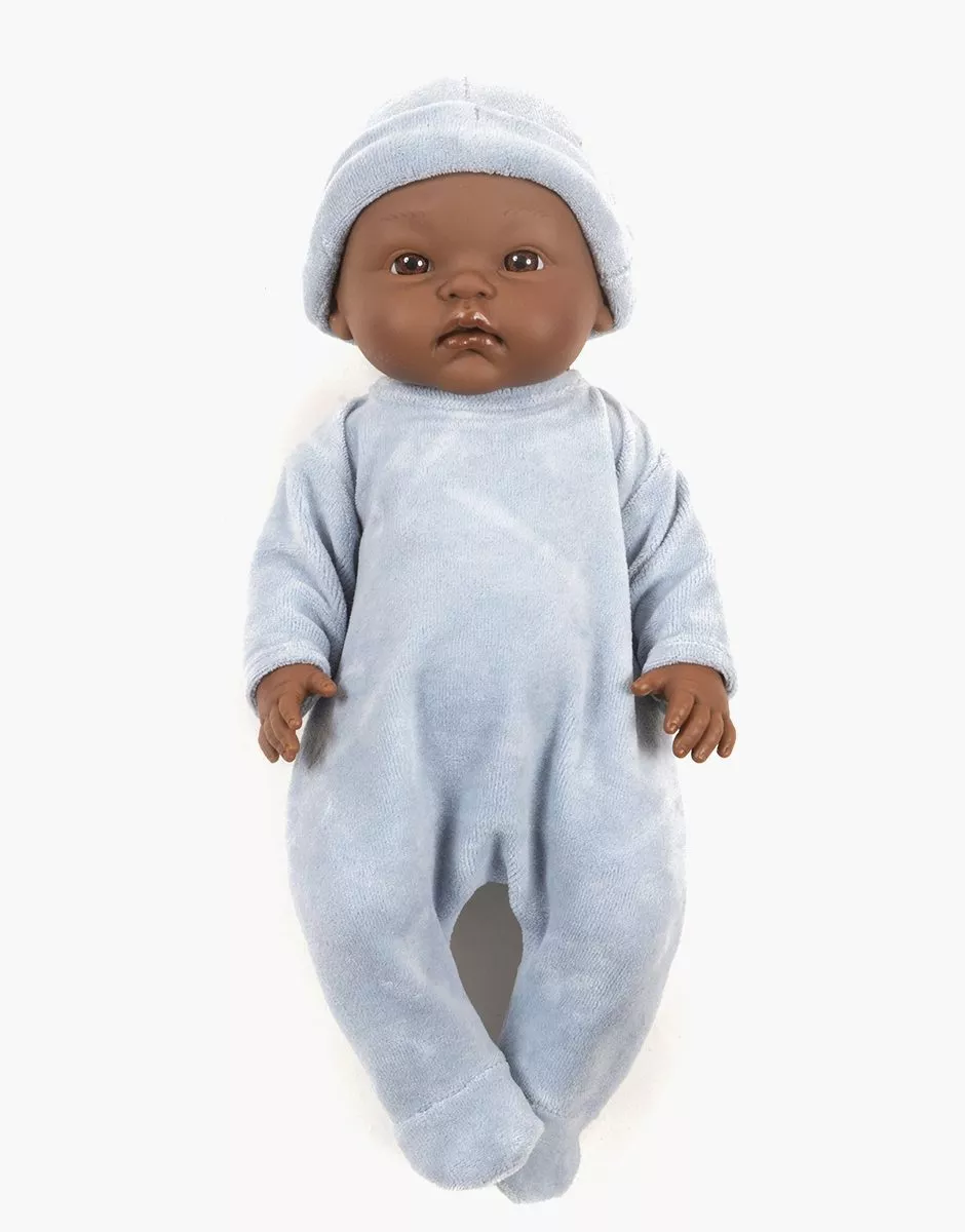 Minikane®Cuties 36cm nukk Basile ja tema velvetist magamisriietekomplekt Mänguasjad - HellyK - Kvaliteetsed lasteriided, villariided, barefoot jalatsid