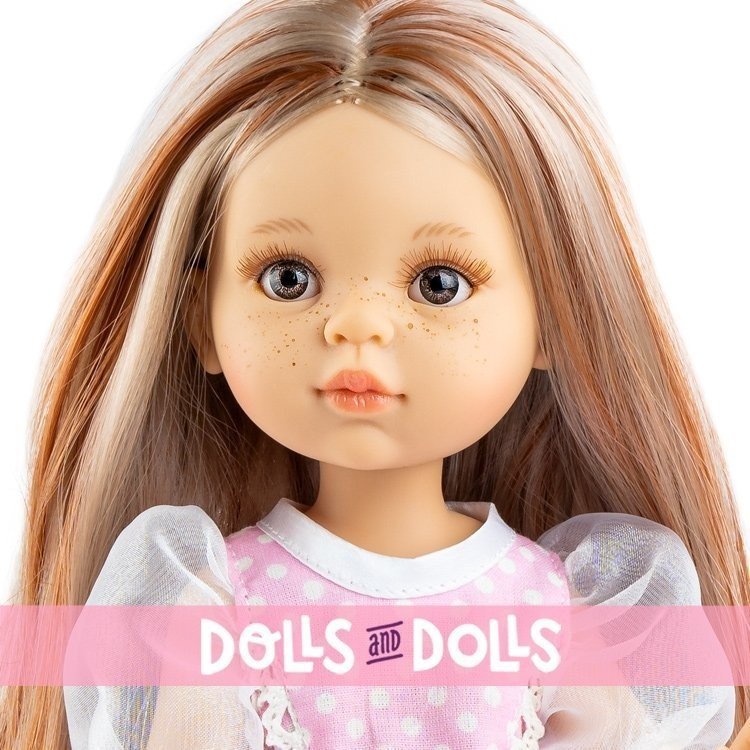 Paola Reina Las Amigas Articuladas 32cm nukk Miriam Paola Reina Las Amigas Articuladas 32cm nukk Miriam Mänguasjad - HellyK - Kvaliteetsed lasteriided, villariided, barefoot jalatsid