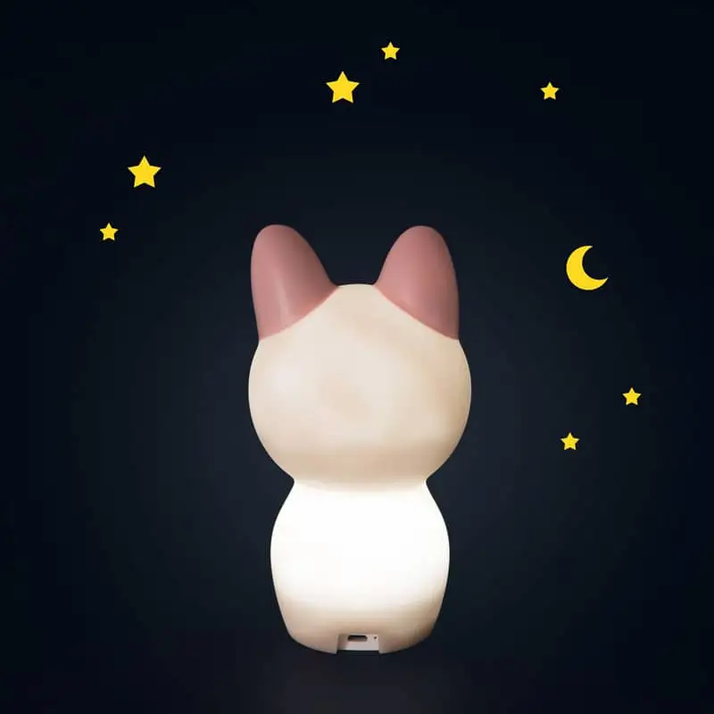 Moulin Roty öölamp, kass Moulin Roty öölamp, kass Kodumaailm ja muud tarvikud - HellyK - Kvaliteetsed lasteriided, villariided, barefoot jalatsid