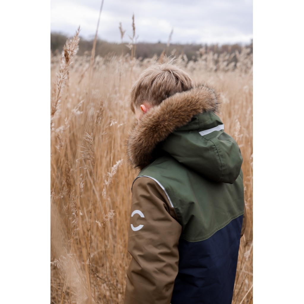 Mikk-Line talvejope, olive night Lasteriided - HellyK - Kvaliteetsed lasteriided, villariided, barefoot jalatsid