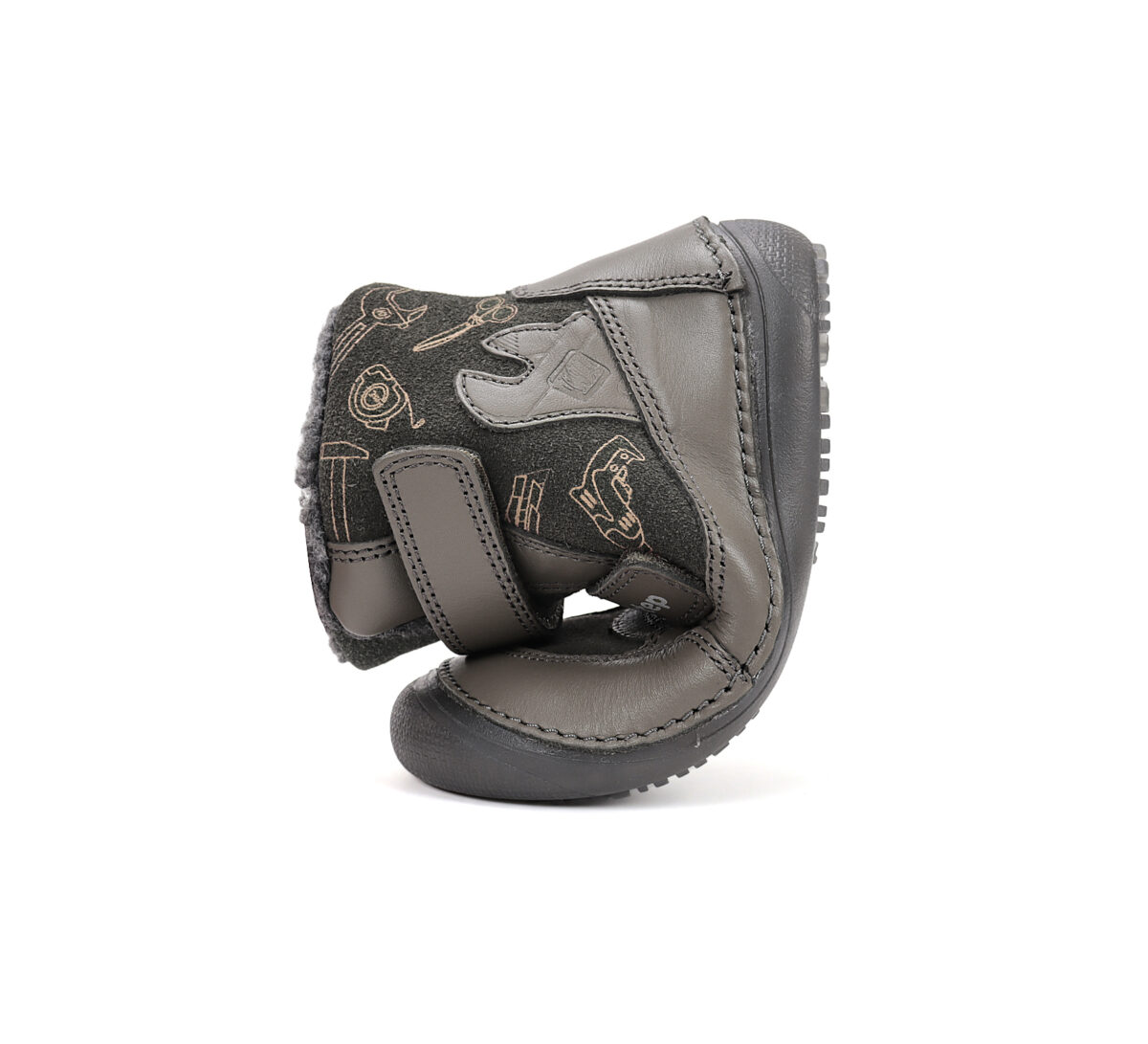 D.D.Step helendava talla ja sooja voodriga barefoot-saapad, khaki/tööriistad 063 D.D.Step helendava talla ja sooja voodriga barefoot-saapad, khaki/tööriistad 063 D.D.Step - HellyK - Kvaliteetsed lasteriided, villariided, barefoot jalatsid