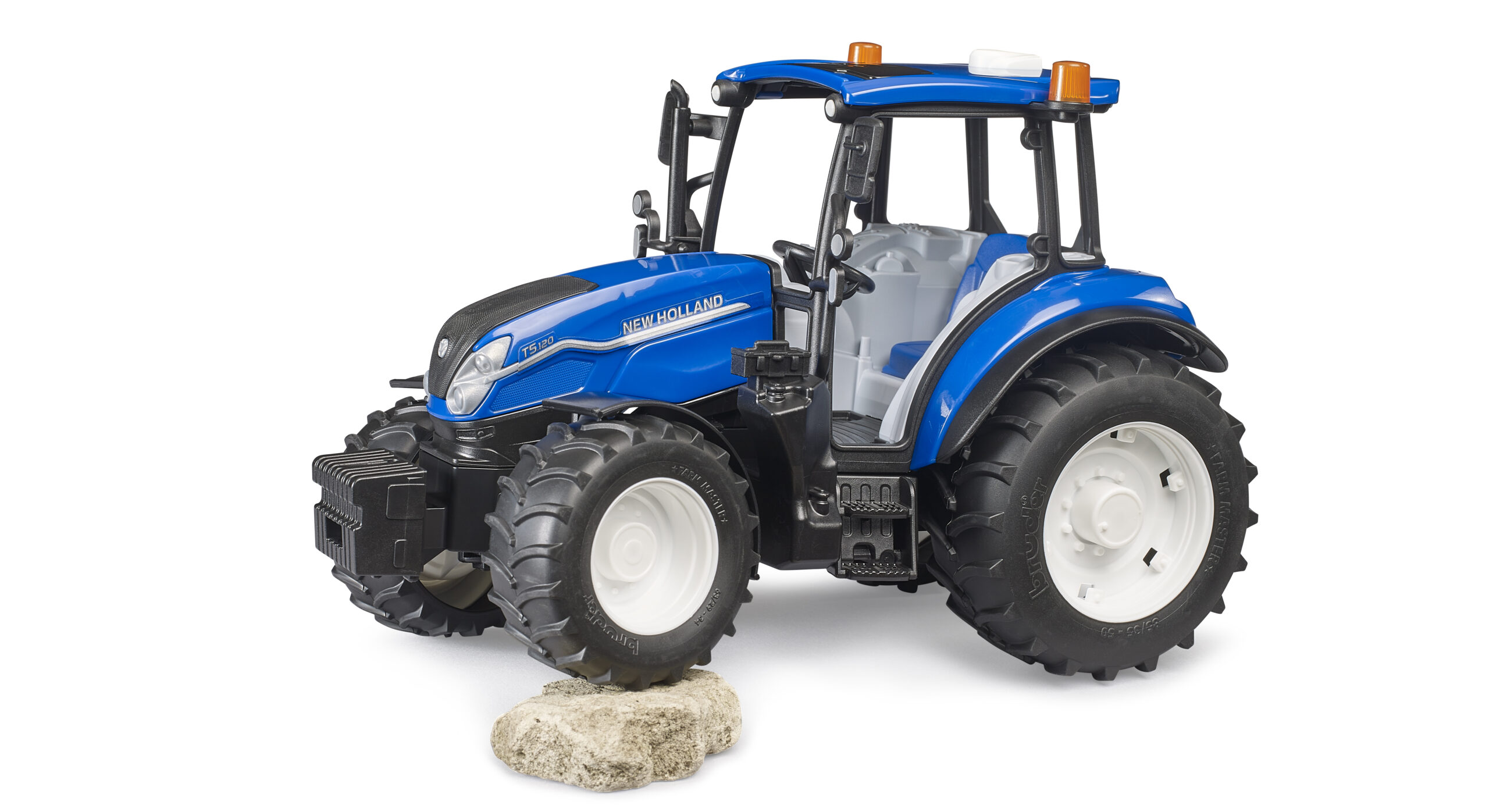 Bruder New Holland T5.120 traktor Erinevad mänguautod - HellyK - Kvaliteetsed lasteriided, villariided, barefoot jalatsid