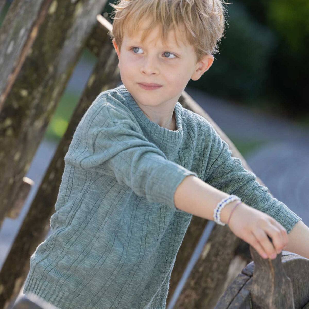 Disana linasesegune kampsun, dove blue Disana - HellyK - Kvaliteetsed lasteriided, villariided, barefoot jalatsid